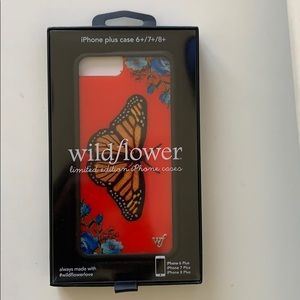 Wildflower iPhone plus case 6+/7+/8+